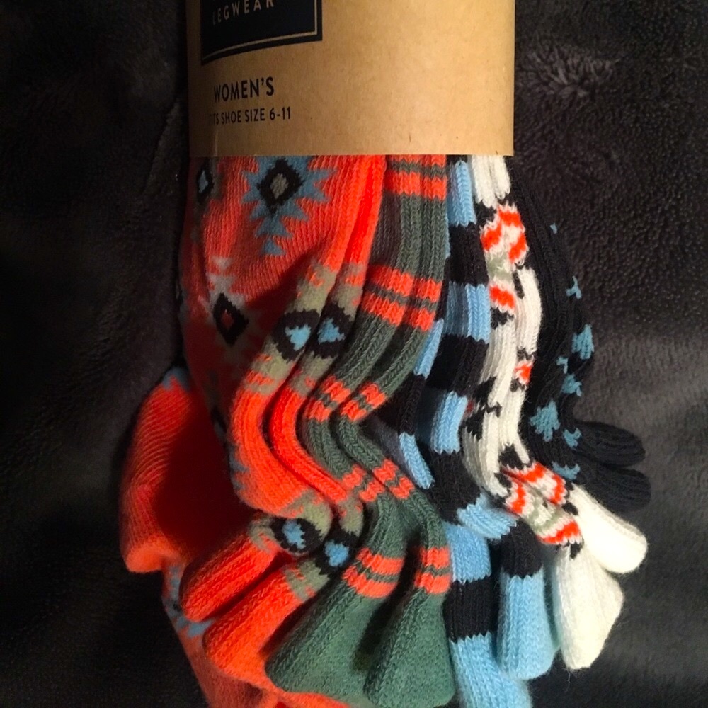 NWT 5pk Women’s Lowcut Ankle Socks